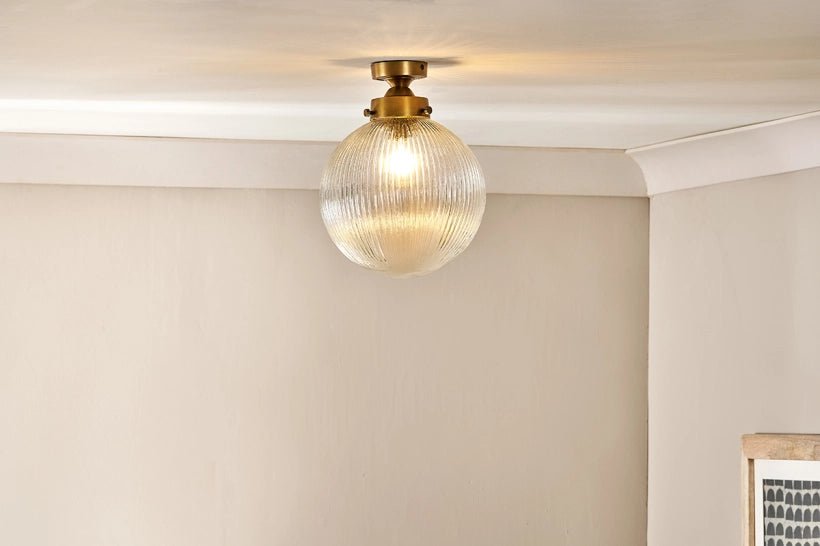Tope Bathroom Ceiling Lamp Globe HARBUR INTERIORS
