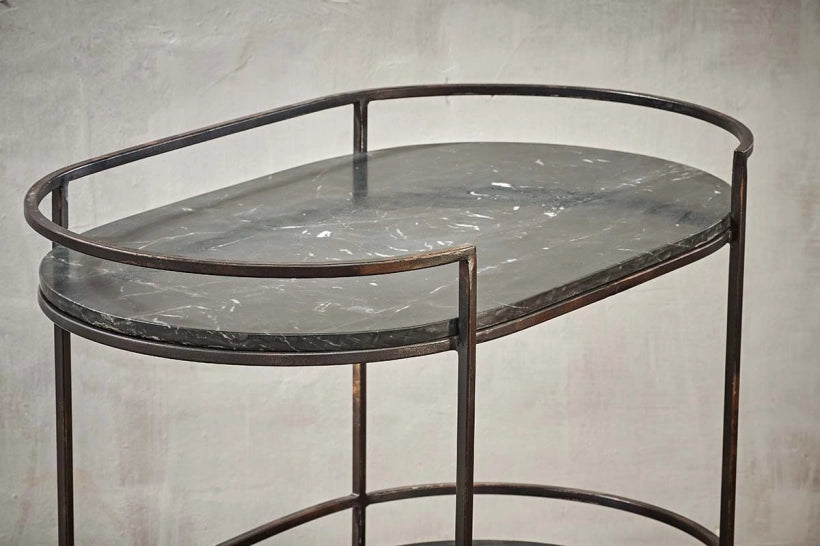 Hiirage Marble Drinks Table