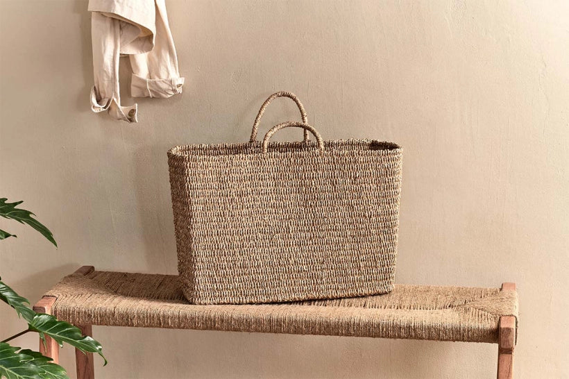 Cupa Seagrass Basket Bag Large