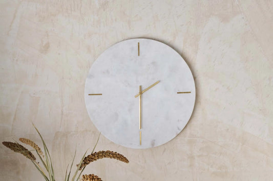 Luq Marble Clock