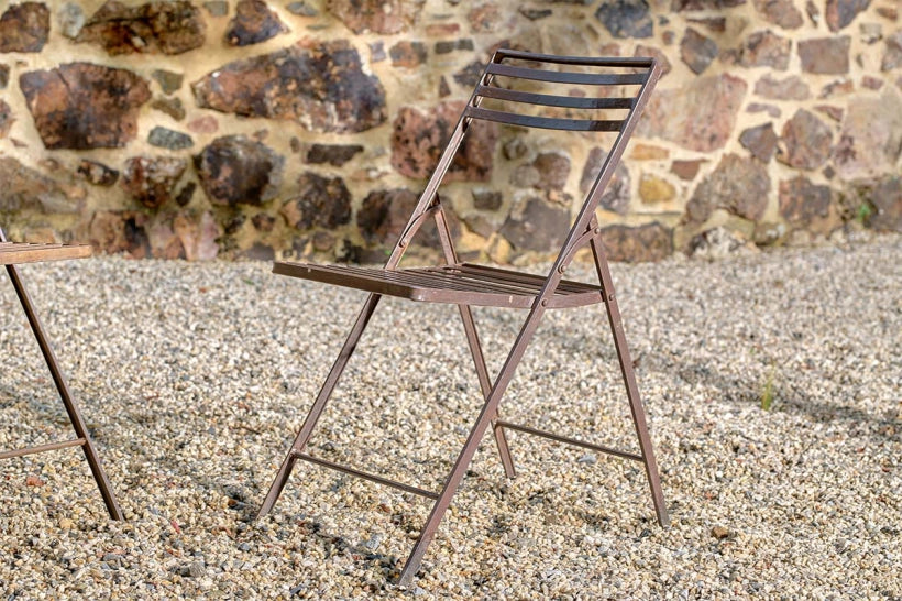 Yitzu Iron Bistro Chair